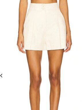 Veronica Beard Devina Short - size 0 - color "Ecru"